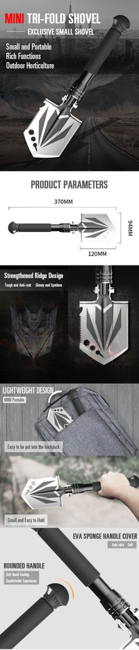 Thumbnail for MiniTac Survival Shovel - Military Overstock