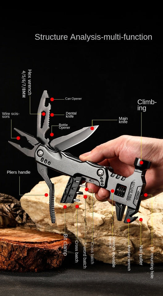Open End Wrench Multitool - Military Overstock