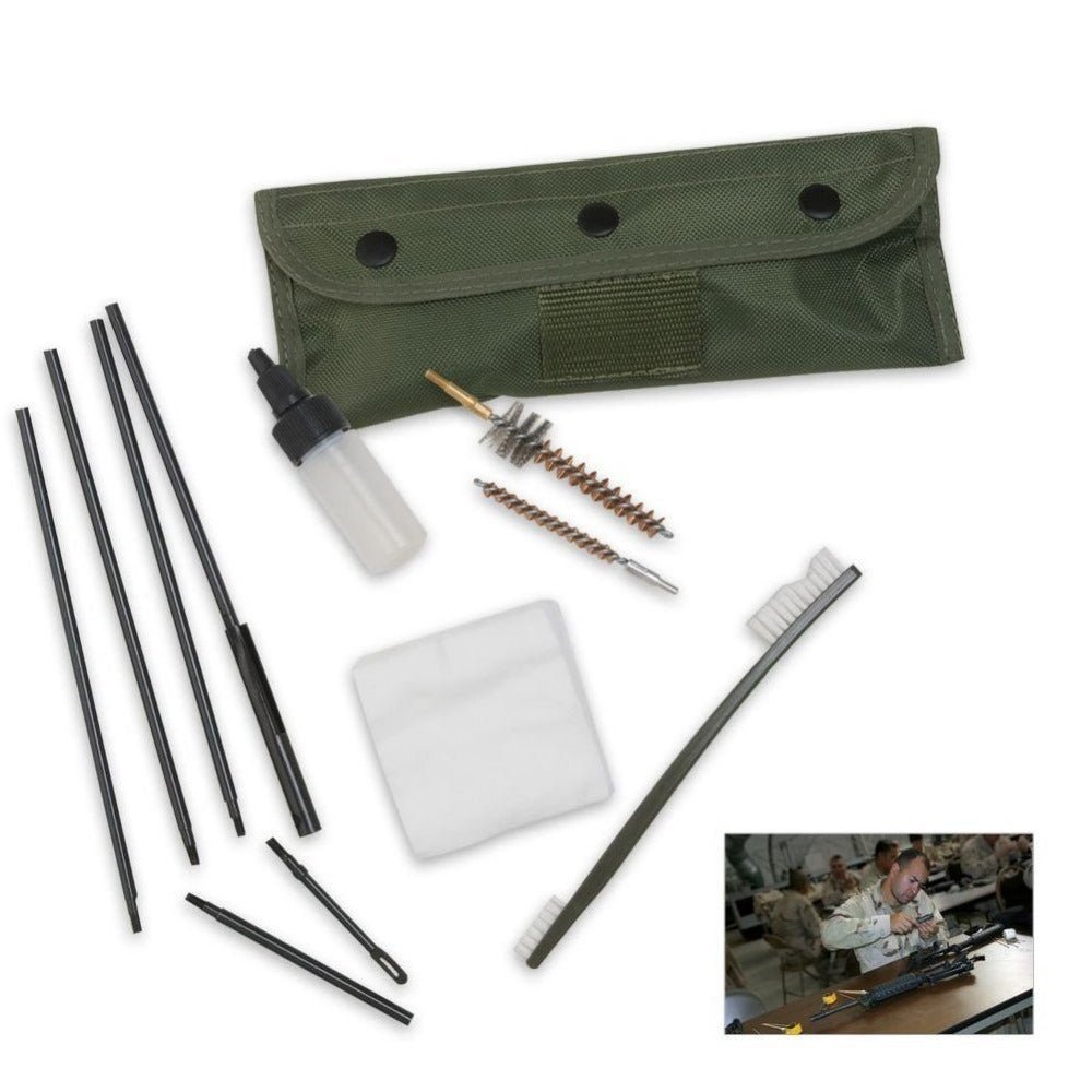 Standard Issue Rifle Cleaning Kit AR-15 / M16 - Military Overstock