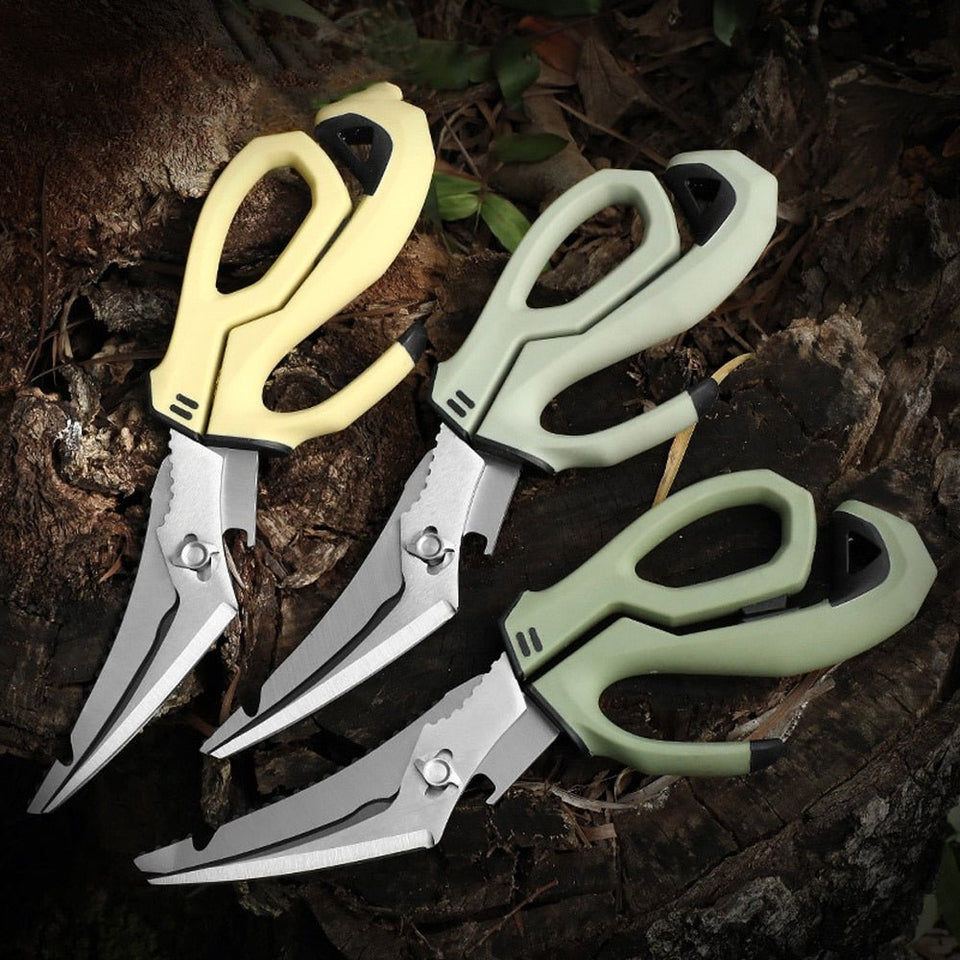 Steel Survival Sheers with Kydex Sheath - Military Overstock