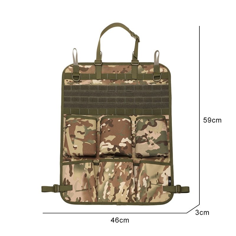 Tactical Car Seat Organizer - Military Overstock