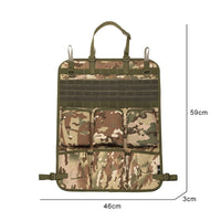 Thumbnail for Tactical Car Seat Organizer - Military Overstock