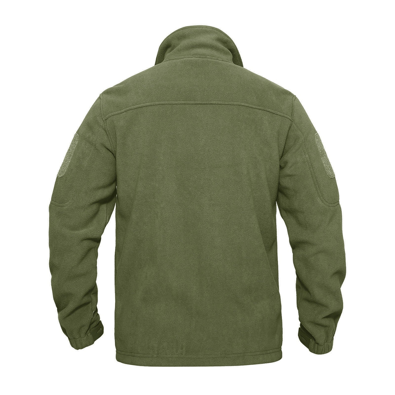 Tactical Fleece Zip-Up Patch Jacket - Military Overstock