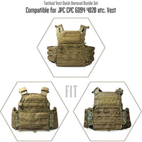 Thumbnail for Tactical Vest Buckle Molle Kit - Military Overstock