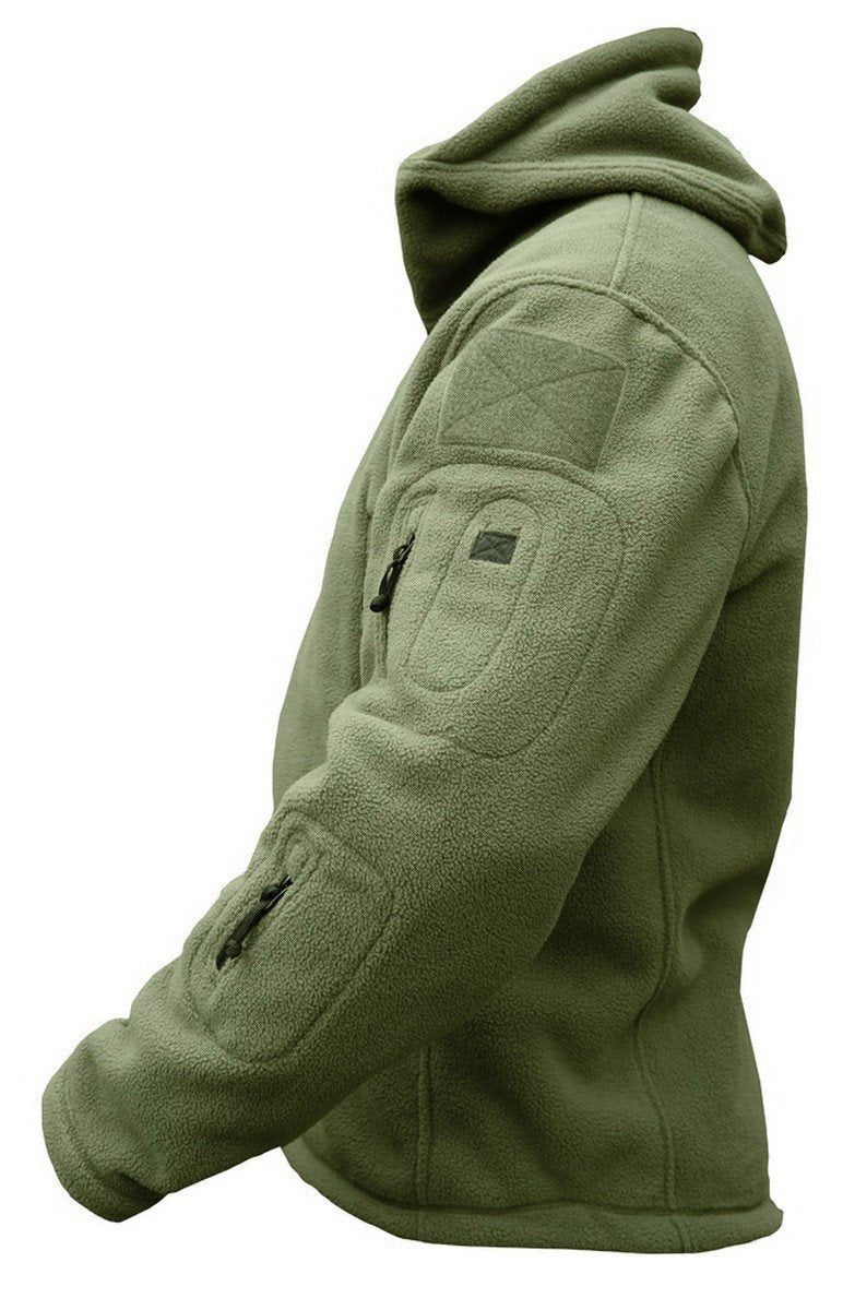Thermal Hooded Tactical Fleece - Military Overstock