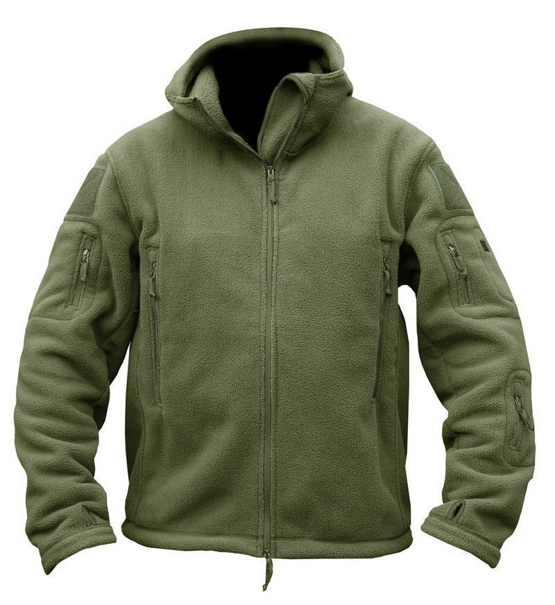 Thermal Hooded Tactical Fleece - Military Overstock