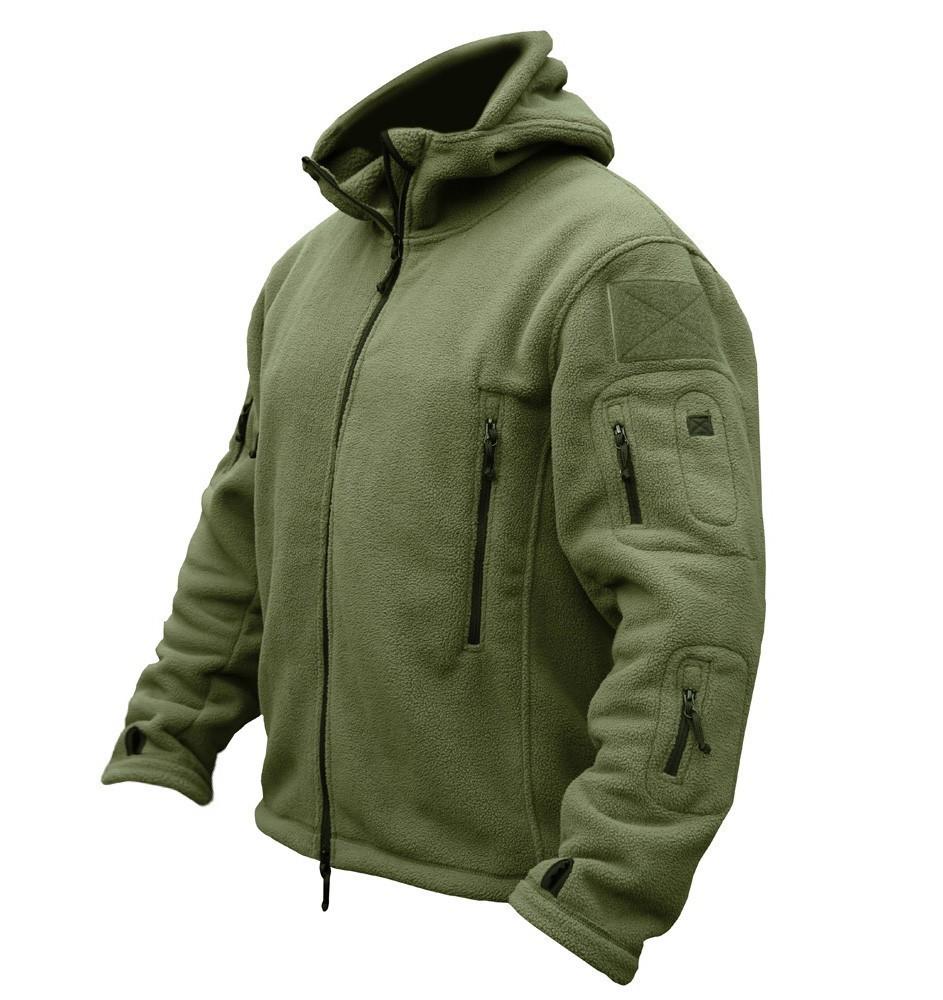 Thermal Hooded Tactical Fleece - Military Overstock