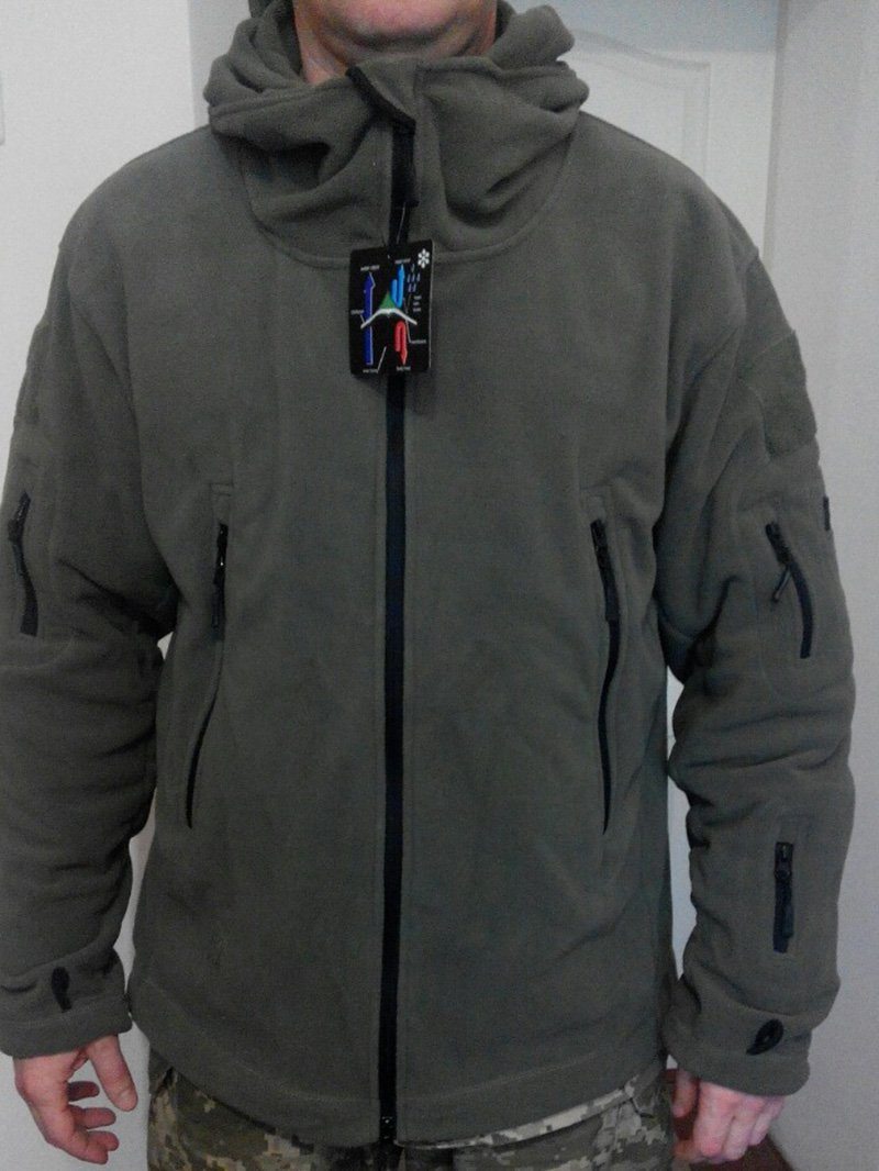 Thermal Hooded Tactical Fleece - Military Overstock