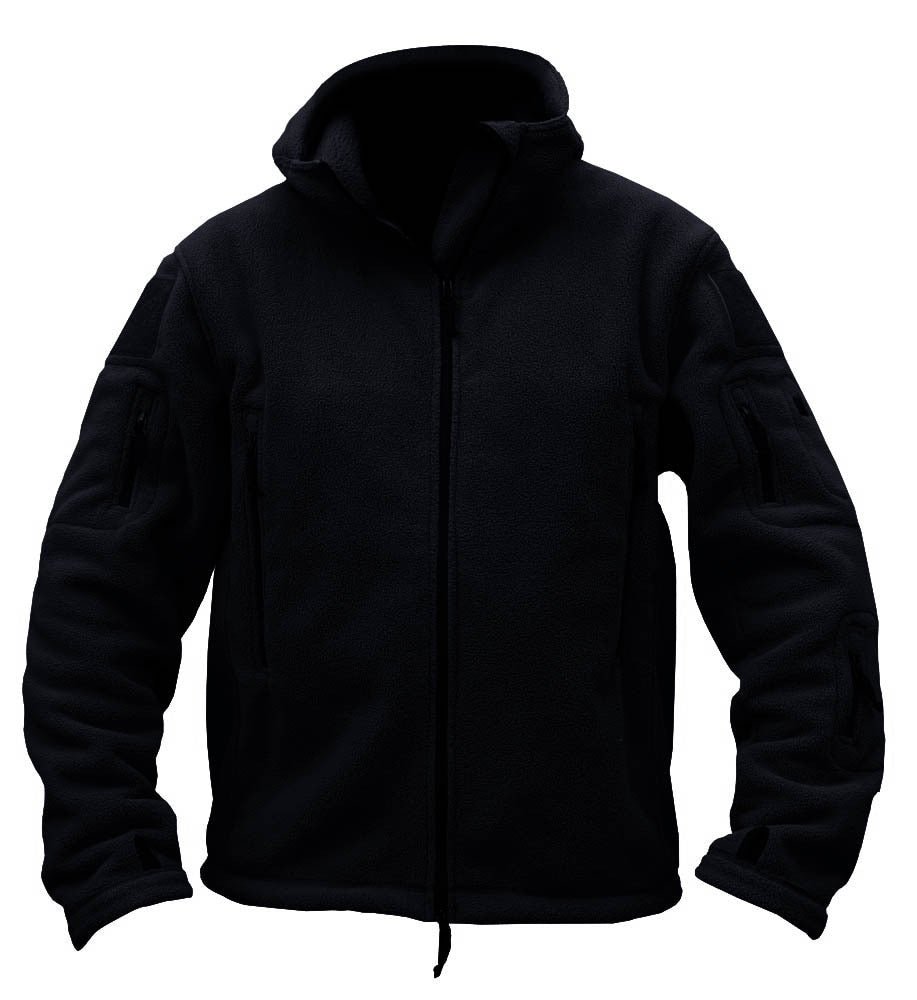 Thermal Hooded Tactical Fleece - Military Overstock