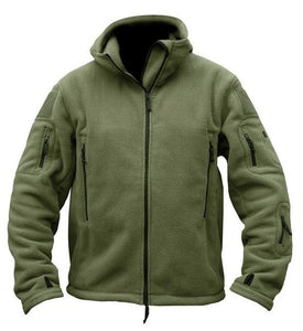 Thermal Hooded Tactical Fleece - Military Overstock