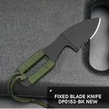 TOPS Key D With Kydex Sheath - Military Overstock
