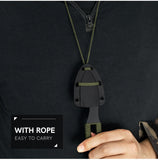 TOPS Key D With Kydex Sheath - Military Overstock